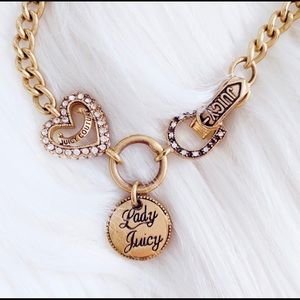 Juicy Couture Lady Luck Love Pendant & Necklace